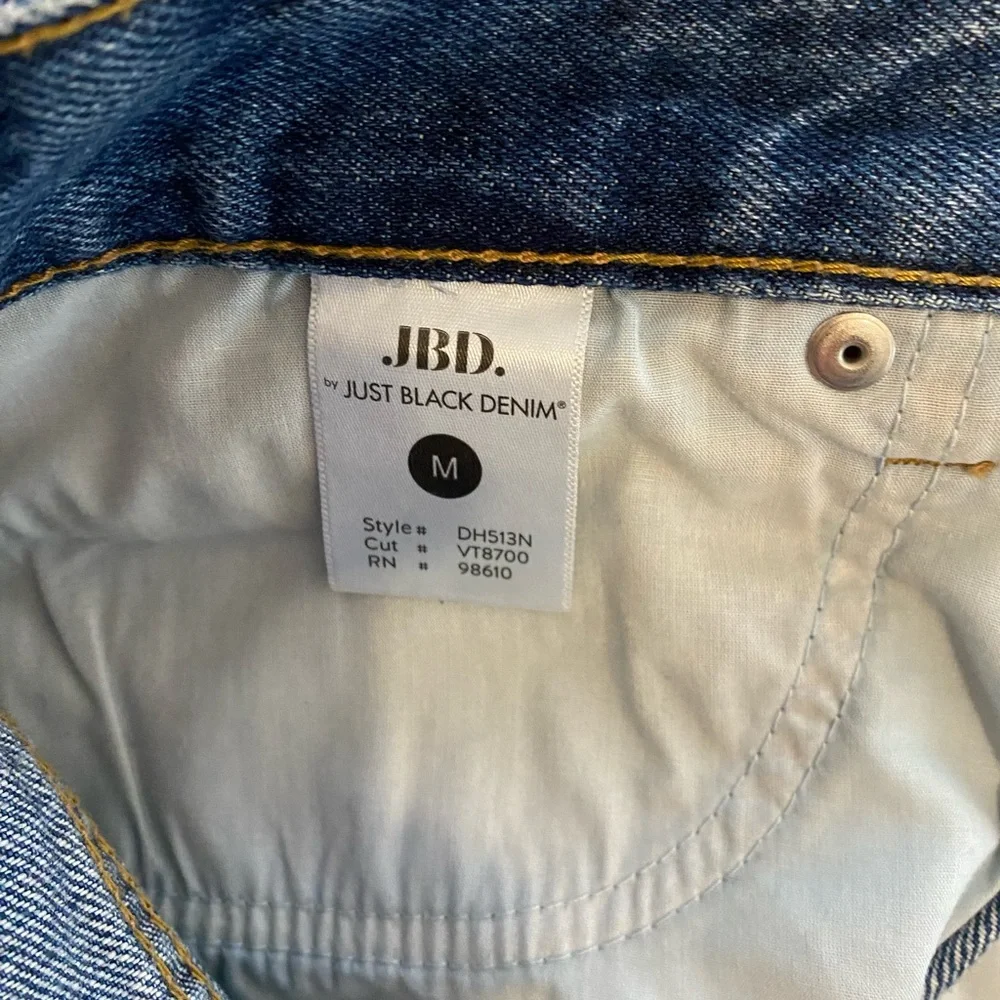 Just Black Denim Ripped Denim Shorts- women’s medium
